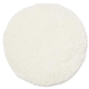 Skinnwille CURLY topattu istuinpäällinen, pyöreä, valkoinen