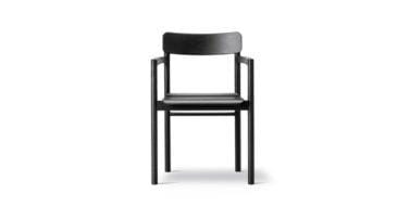 Fredericia POST chair, black lacquered oak