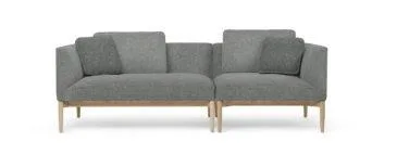 Carl Hansen EMBRACE -sofa, oiled oak / grey