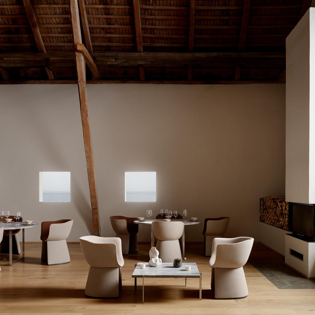 Fritz Hansen MONOLIT-nojatuoli - Image 4