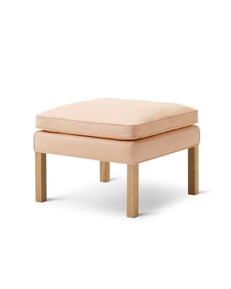 Fredericia MOGENSEN 2202 ottoman, natural leather