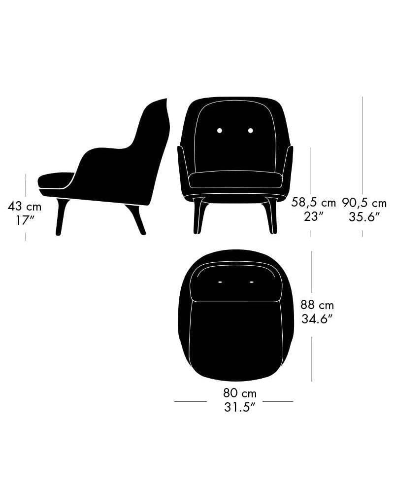 Fritz Hansen FRI -nojatuoli - Image 7