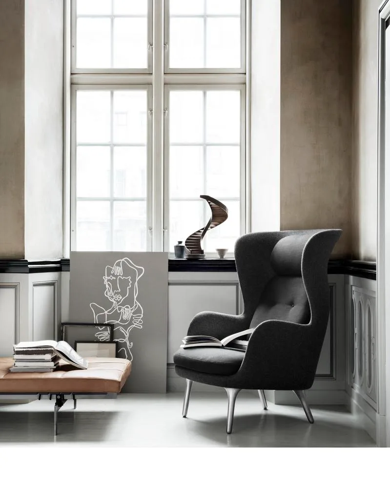 Fritz Hansen RO lounge chair - Image 8