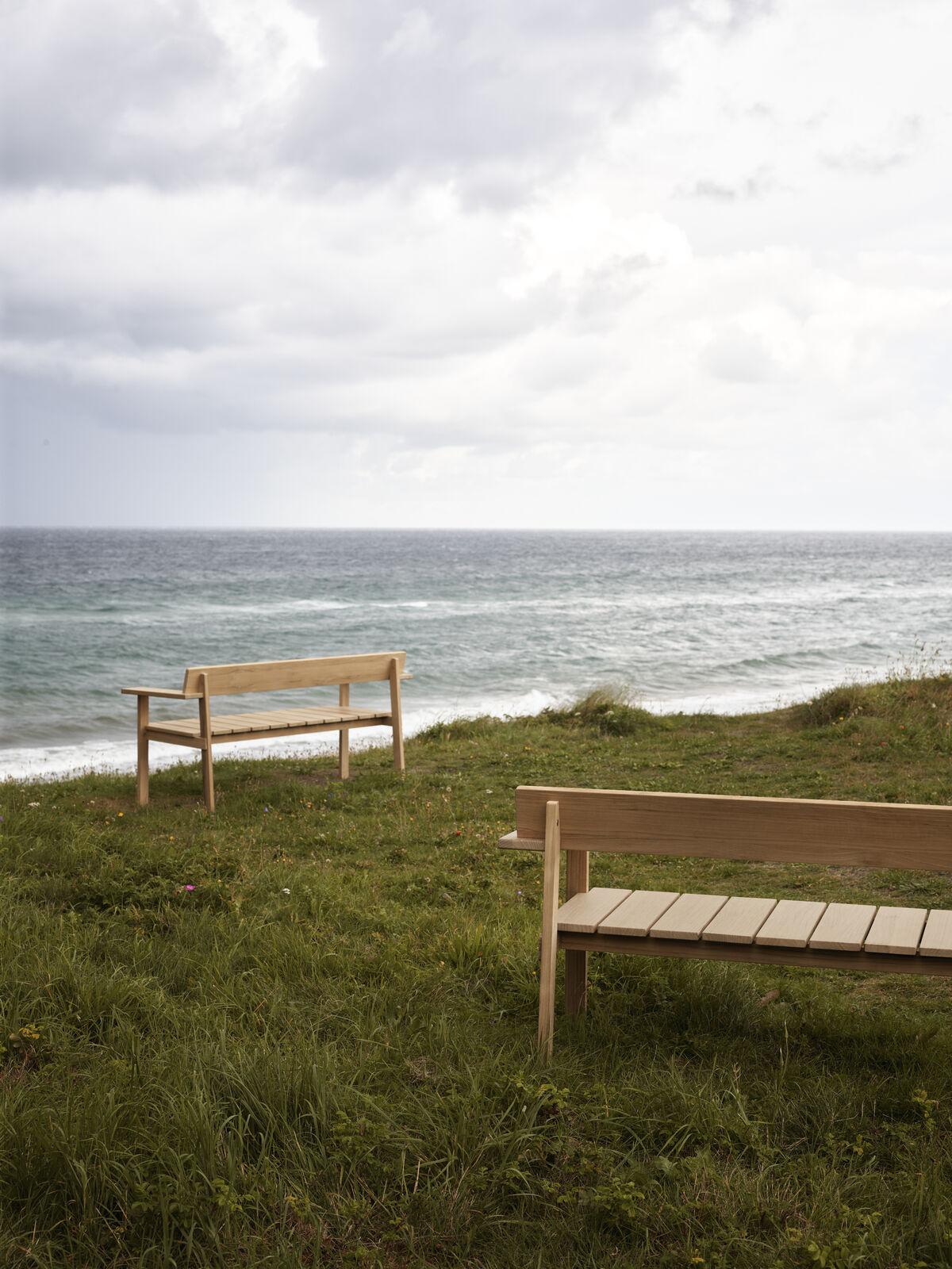 Carl Hansen GL101 TIMBUR bench, with cushion - Image 2