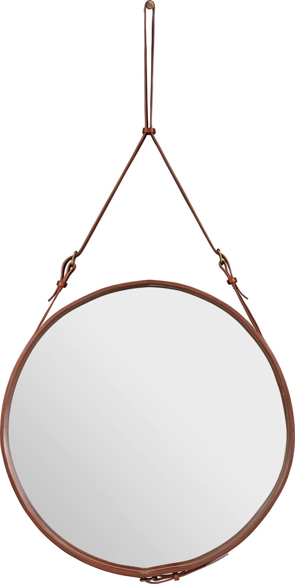 GUBI ADNET CIRCULAR mirror Ø70 cm, brown