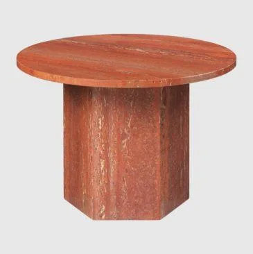 GUBI EPIC coffee table Ø60 cm, red