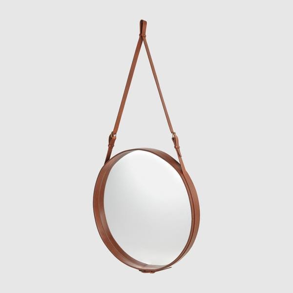 GUBI ADNET CIRCULAR mirror Ø70 cm, brown - Image 2