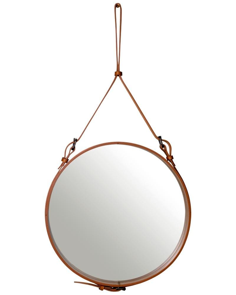 GUBI ADNET CIRCULAR mirror Ø58 cm, brown