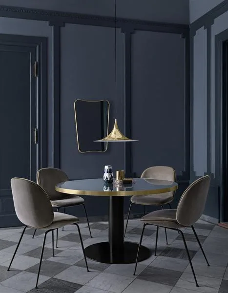 GUBI F.A. 33 mirror, 54x80 cm, brass - Image 3