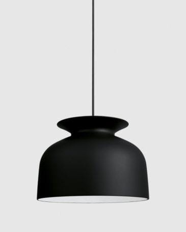 GUBI RONDE Ø40cm -riippuvalaisin, musta