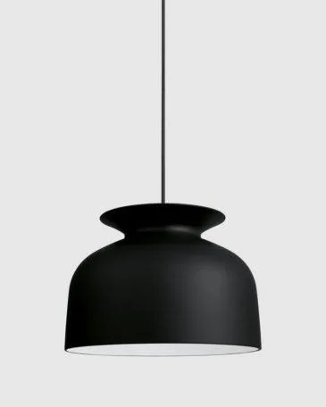 GUBI RONDE Ø40cm -riippuvalaisin, musta