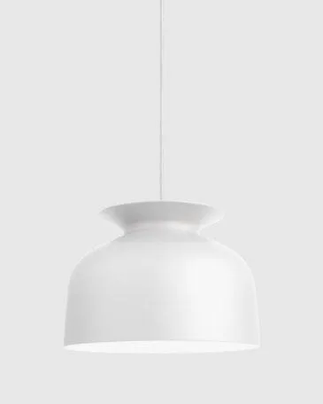 GUBI RONDE Ø40cm -riippuvalaisin, valkoinen