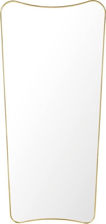 GUBI F.A. 33 mirror, 70 x 146 cm, brass