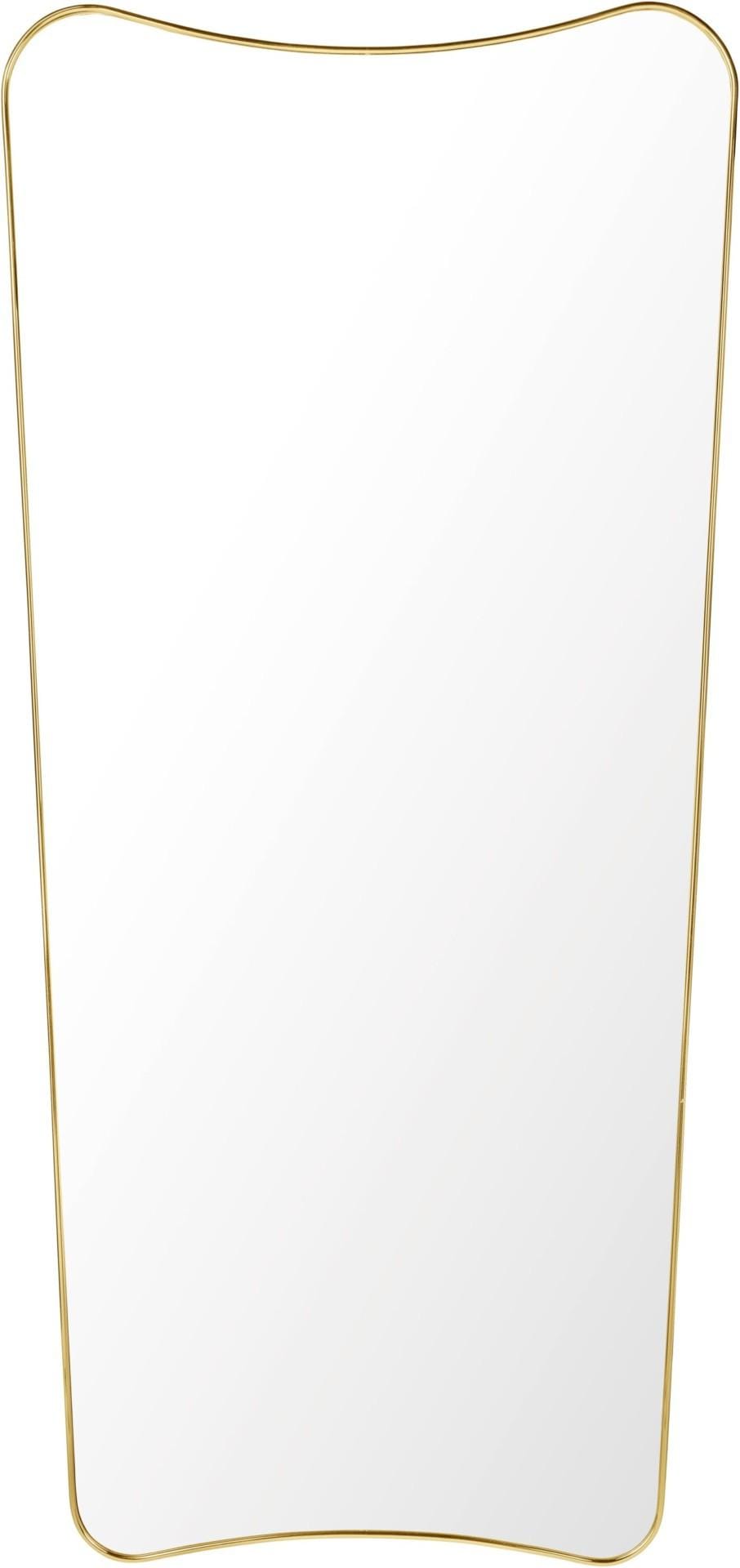 GUBI F.A. 33 mirror, 70 x 146 cm, brass