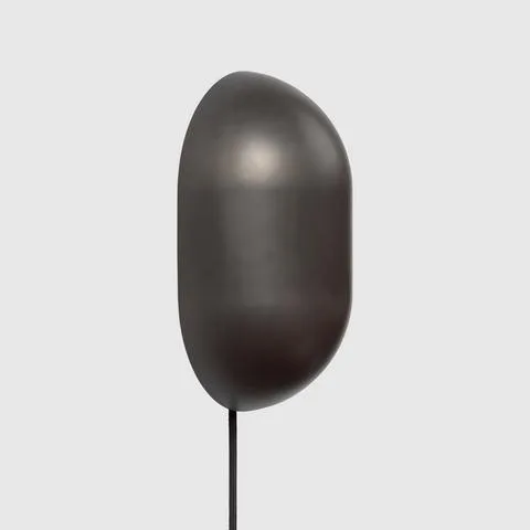 GUBI Howard wall lamp, gunmetal