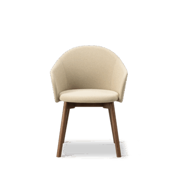 Fredericia GOMO chair with wooden legs