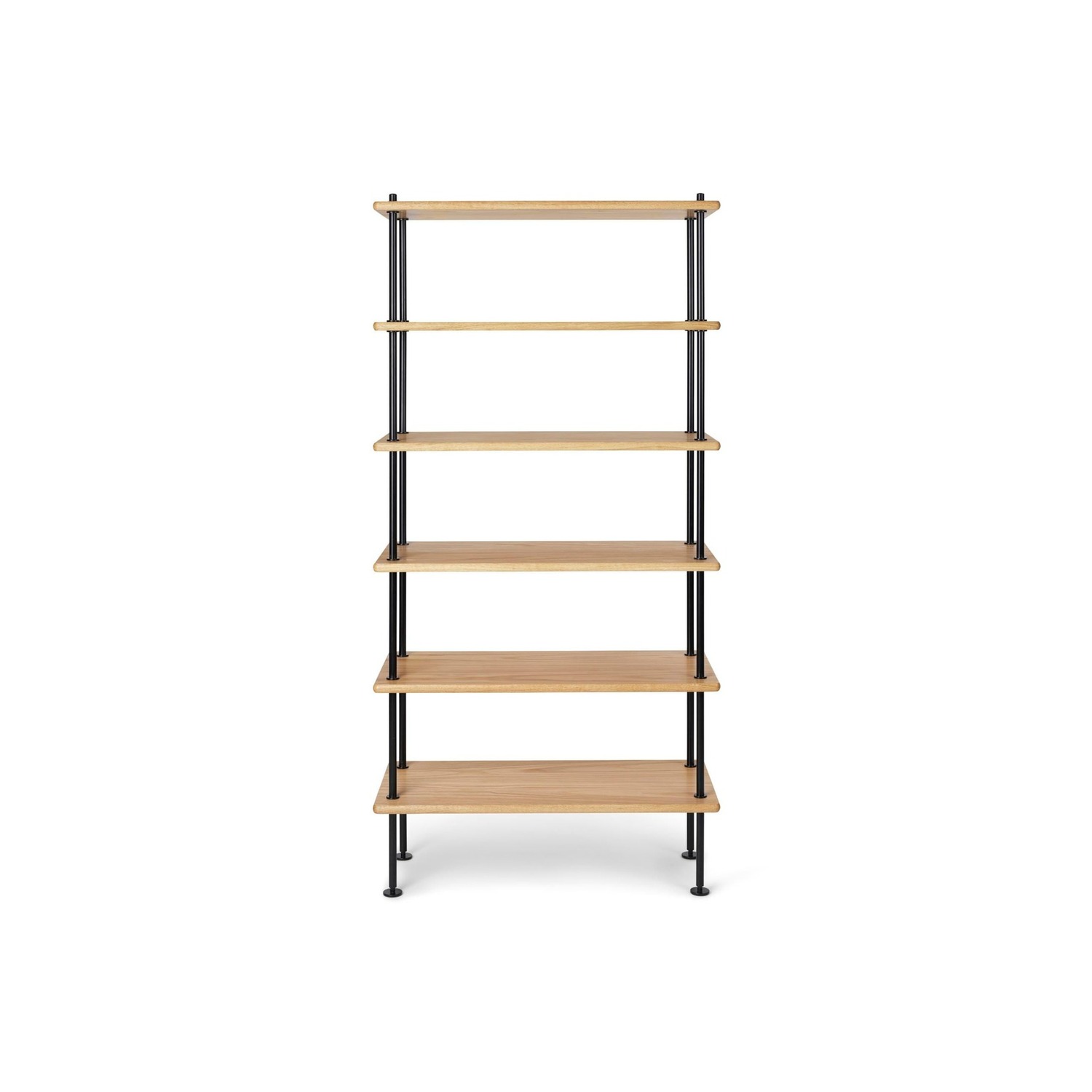 Carl Hansen BM0253 shelving system, high, oiled oak