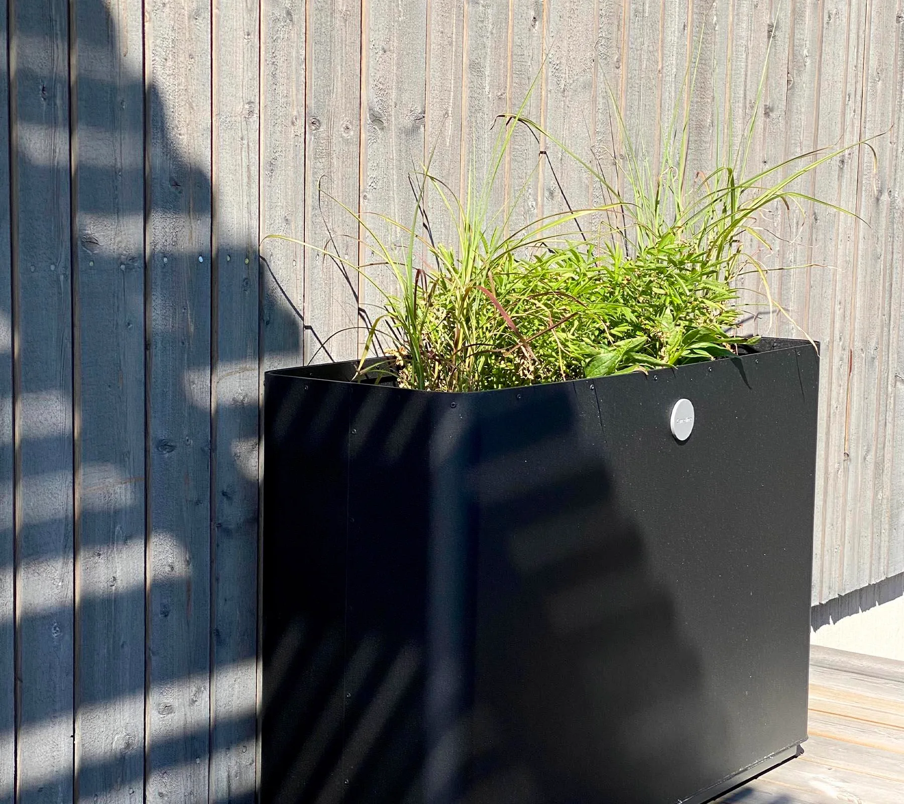 Cane-line GROW -planter 90x30 cm, dark grey - Image 3