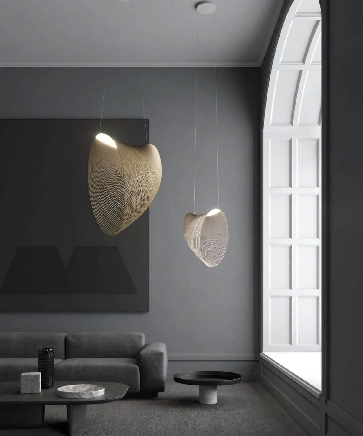 Luceplan ILLAN pendant, Ø80 cm - Image 4