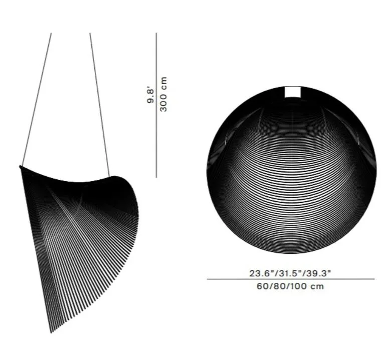 Luceplan ILLAN pendant, Ø80 cm - Image 7