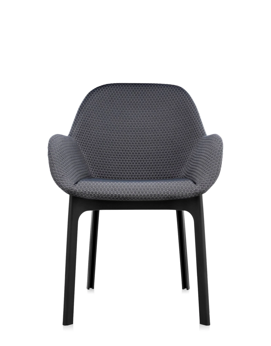 Kartell CLAP-tuoli, tummanharmaa/musta, outlet
