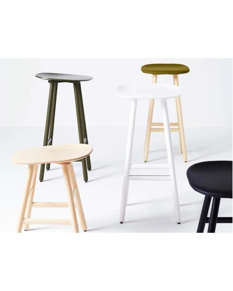 Karl Andersson & Söner SHELL stool, black - Image 6