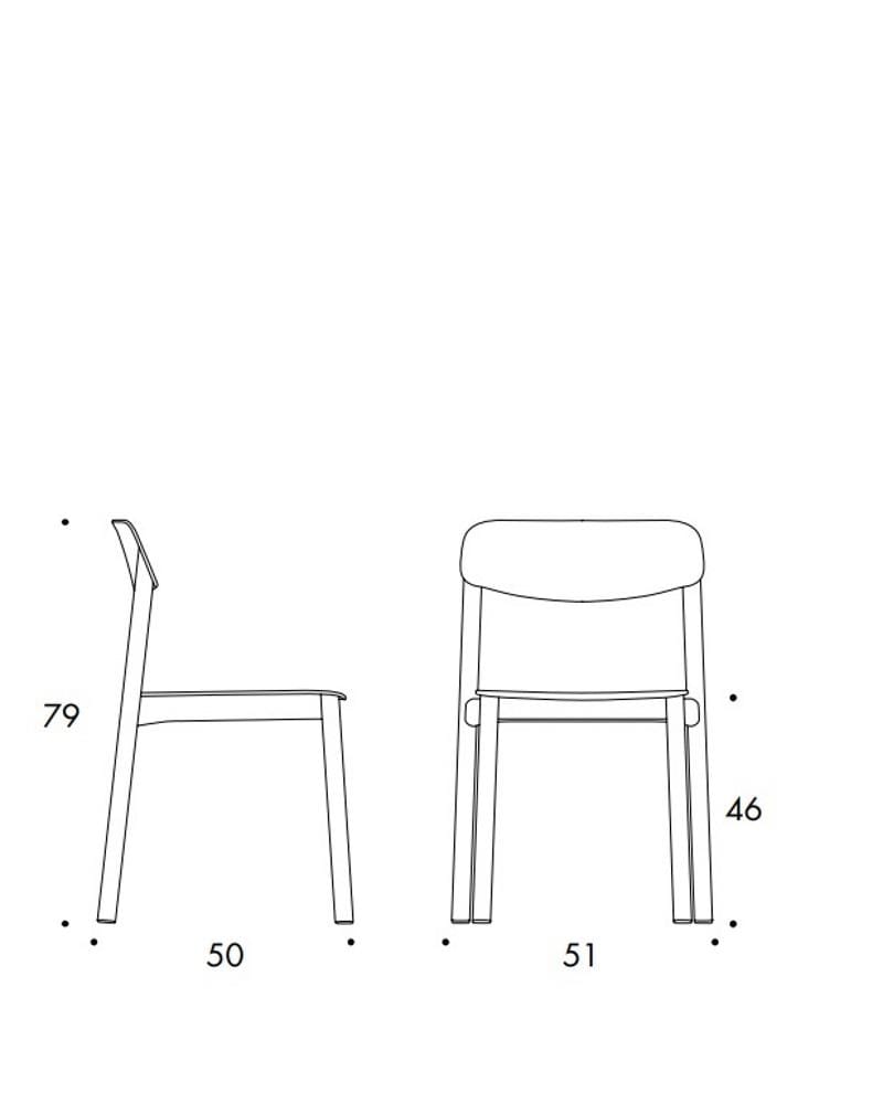 Lammhults PENNE -tuoli, musta - Image 6
