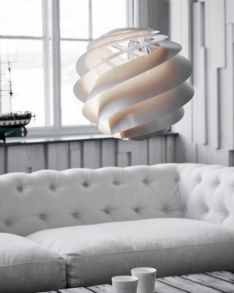 Le Klint SWIRL 3 M -riippuvalaisin, valkoinen - Image 4