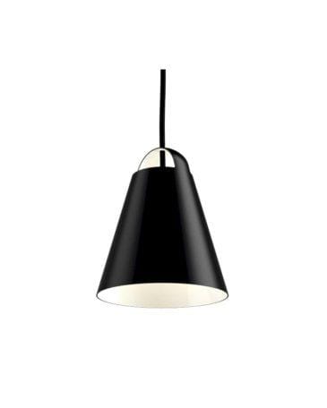 Louis Poulsen ABOVE -riippuvalaisin, Ø17,5cm, musta
