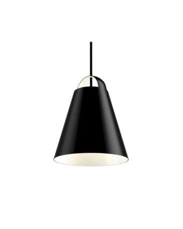 Louis Poulsen ABOVE -riippuvalaisin, Ø25cm, musta