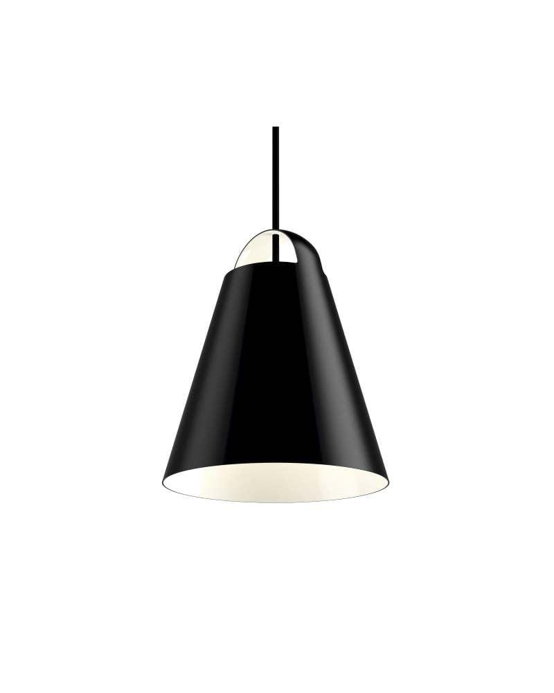 Louis Poulsen ABOVE -riippuvalaisin, Ø25cm, musta