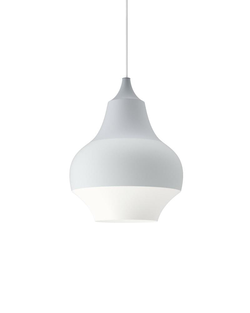 Louis Poulsen CIRQUE -riippuvalaisin Ø22cm, harmaa yläosa