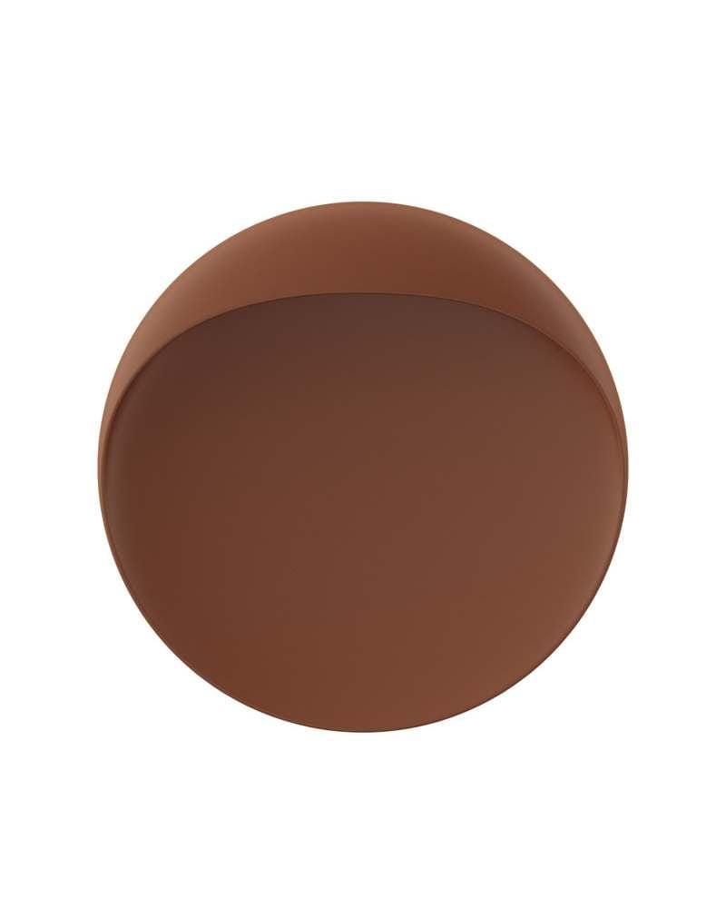 Louis Poulsen FLINDT -seinävalaisin, Ø40cm, corten, IP65