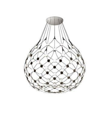 Luceplan MESH -riippuvalaisin, Ø100 cm