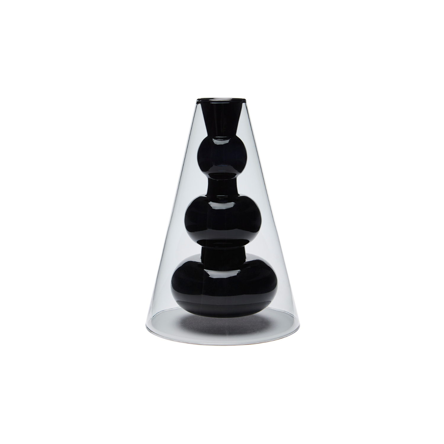 Tom Dixon BUMP -vaasi, kartio