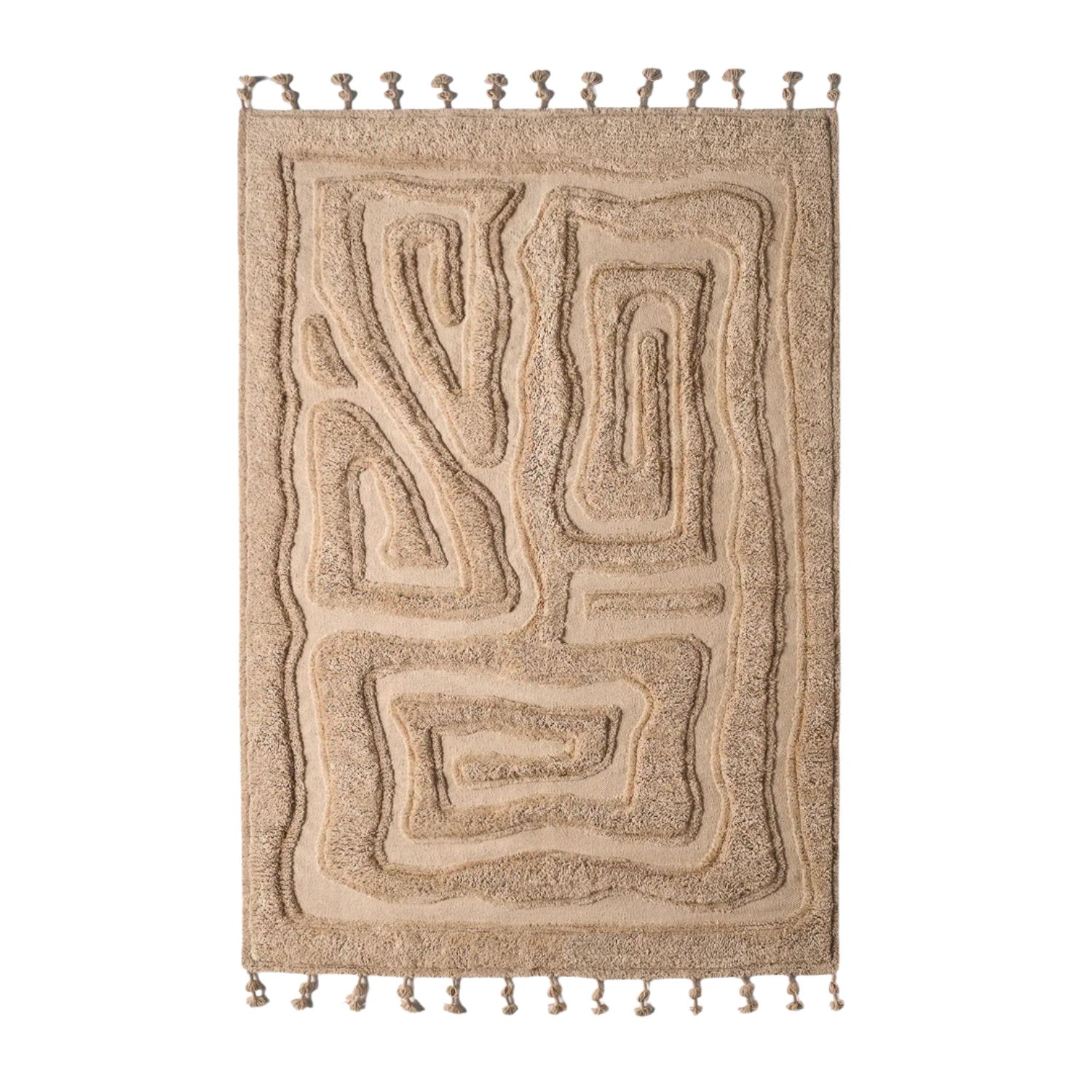 Dusty Deco BEATEN TRACK rug