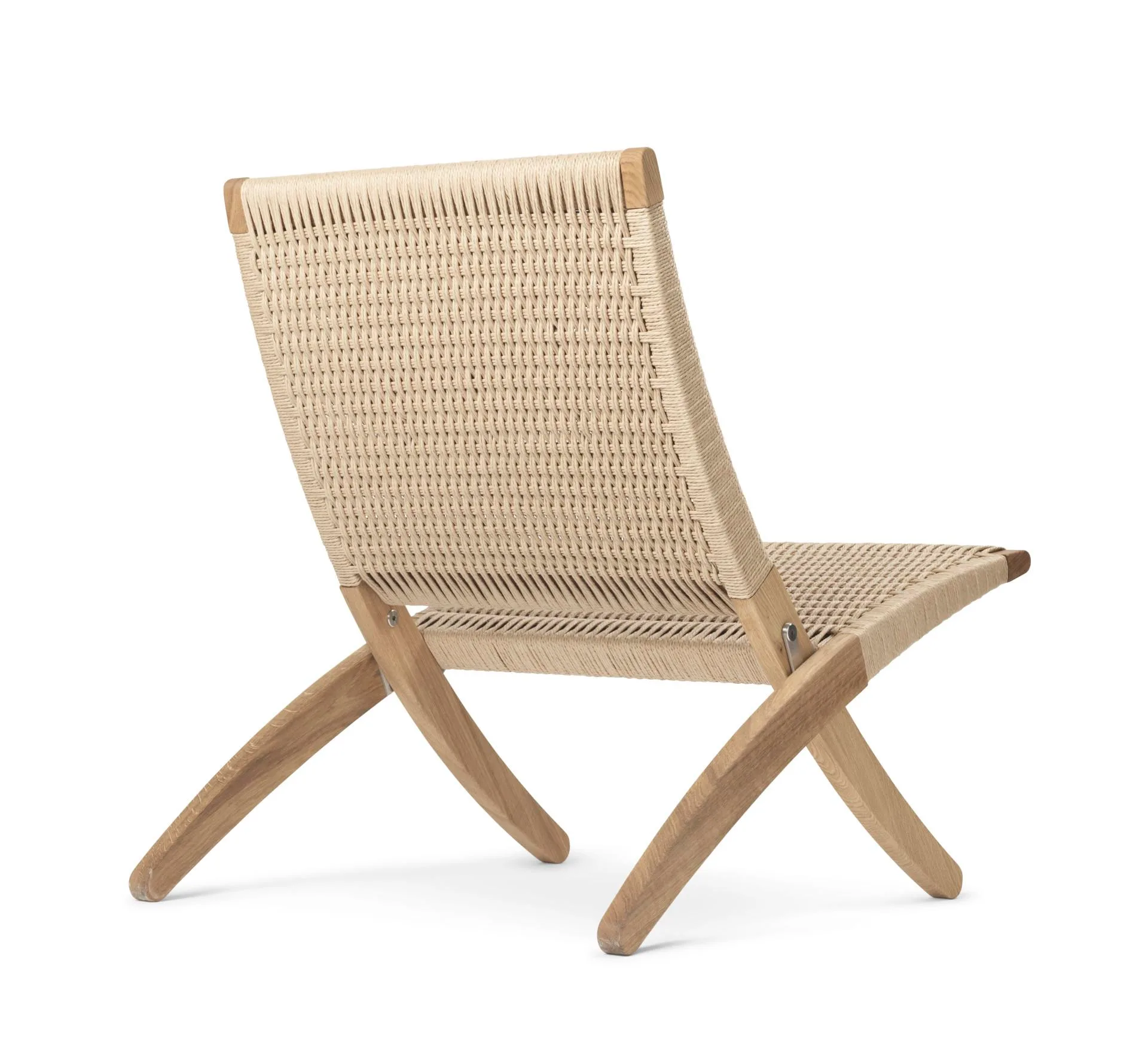 Carl Hansen MG501 CUBA -nojatuoli, öljytty tammi/luonnonvärinen paperinaru - Image 2