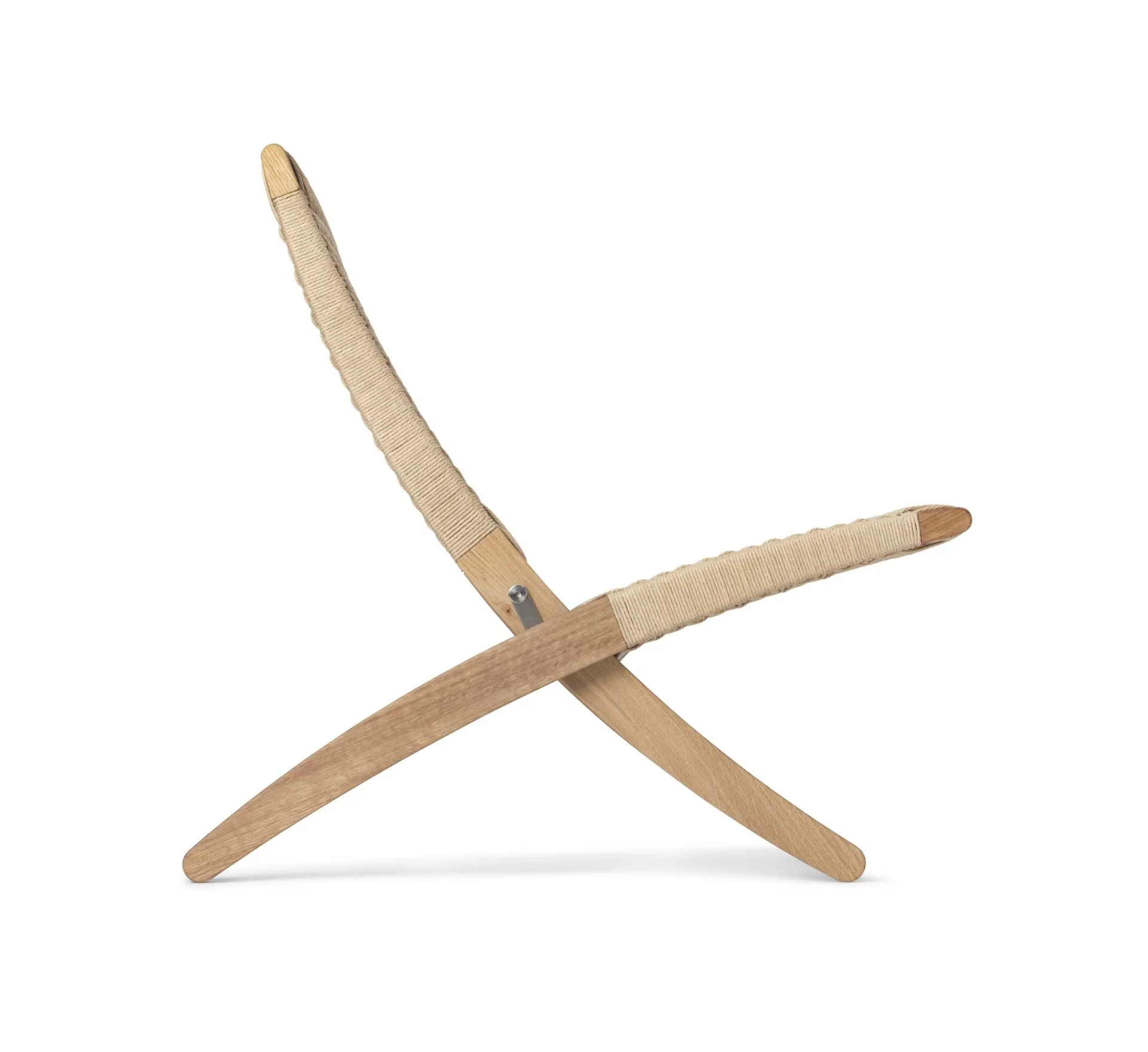 Carl Hansen MG501 CUBA -nojatuoli, öljytty tammi/luonnonvärinen paperinaru - Image 3