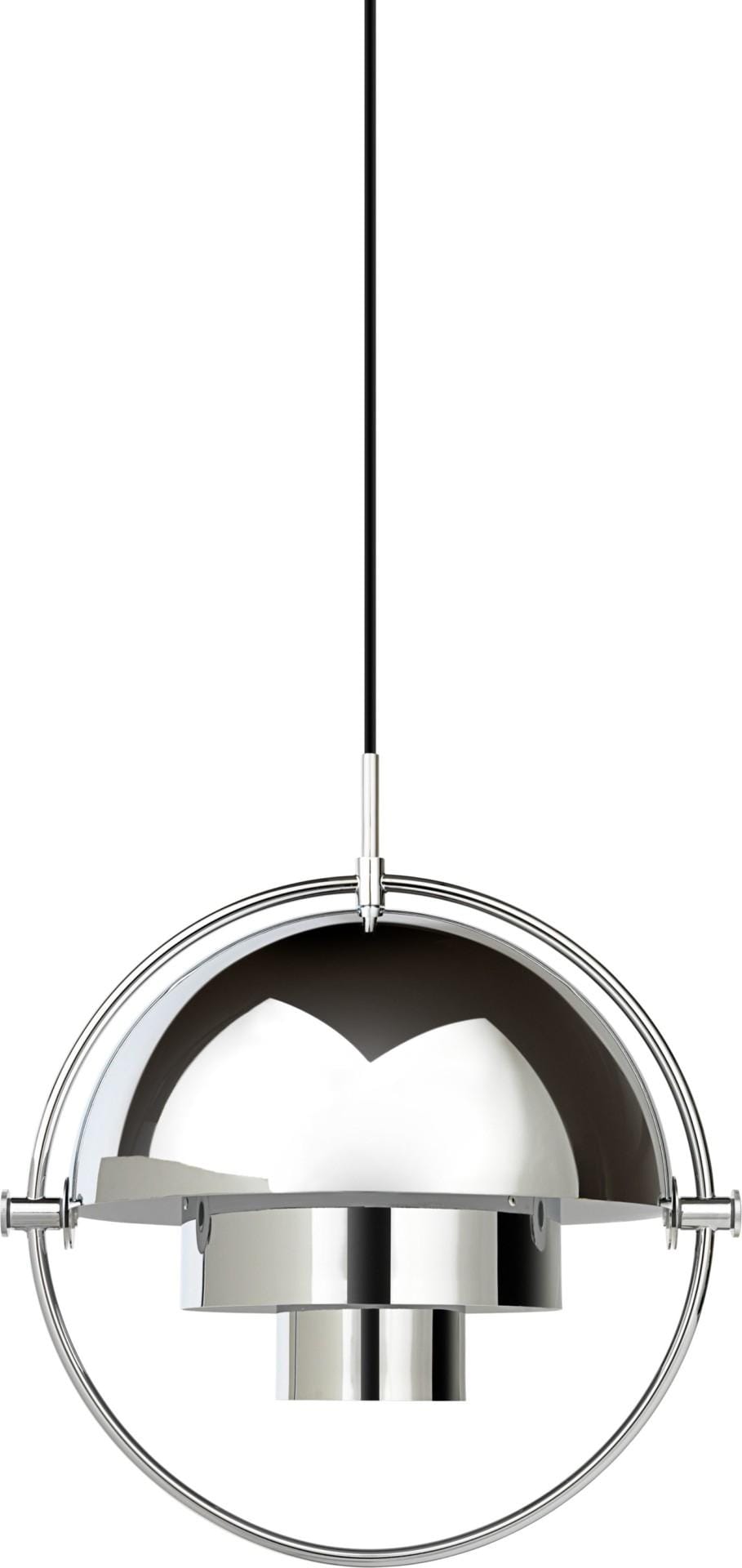 GUBI MULTI-LITE pendant, chrome