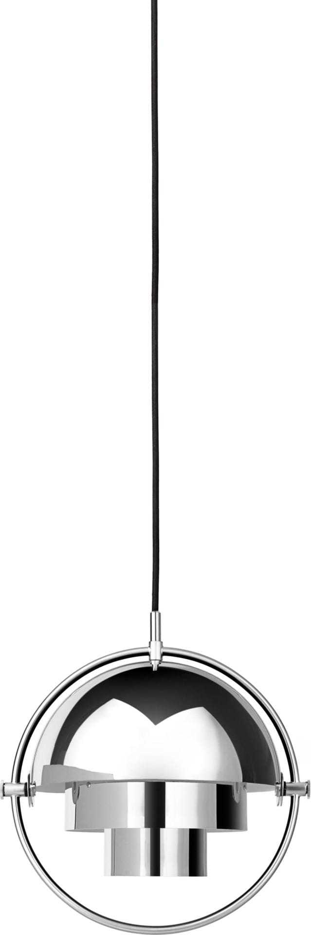 GUBI MULTI-LITE pendant small, chrome