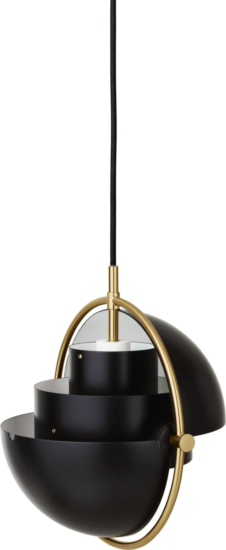 GUBI MULTI-LITE pendant small, black/brass - Image 2