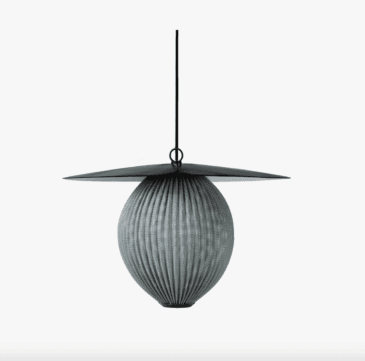 GUBI SATELLITE pendant small, grey