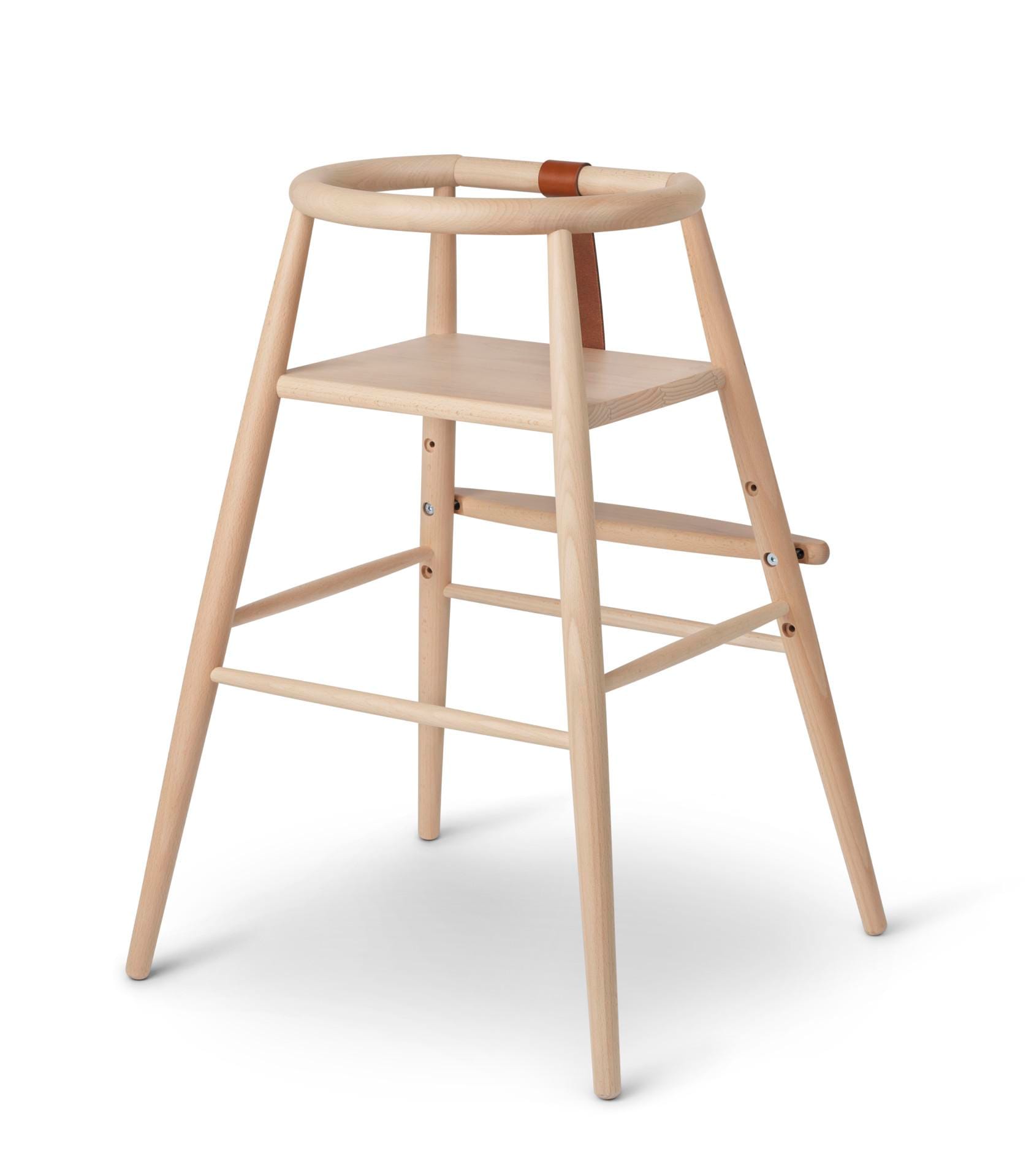 Carl Hansen ND54 syöttötuoli, lakattu pyökki/nahka - Image 2