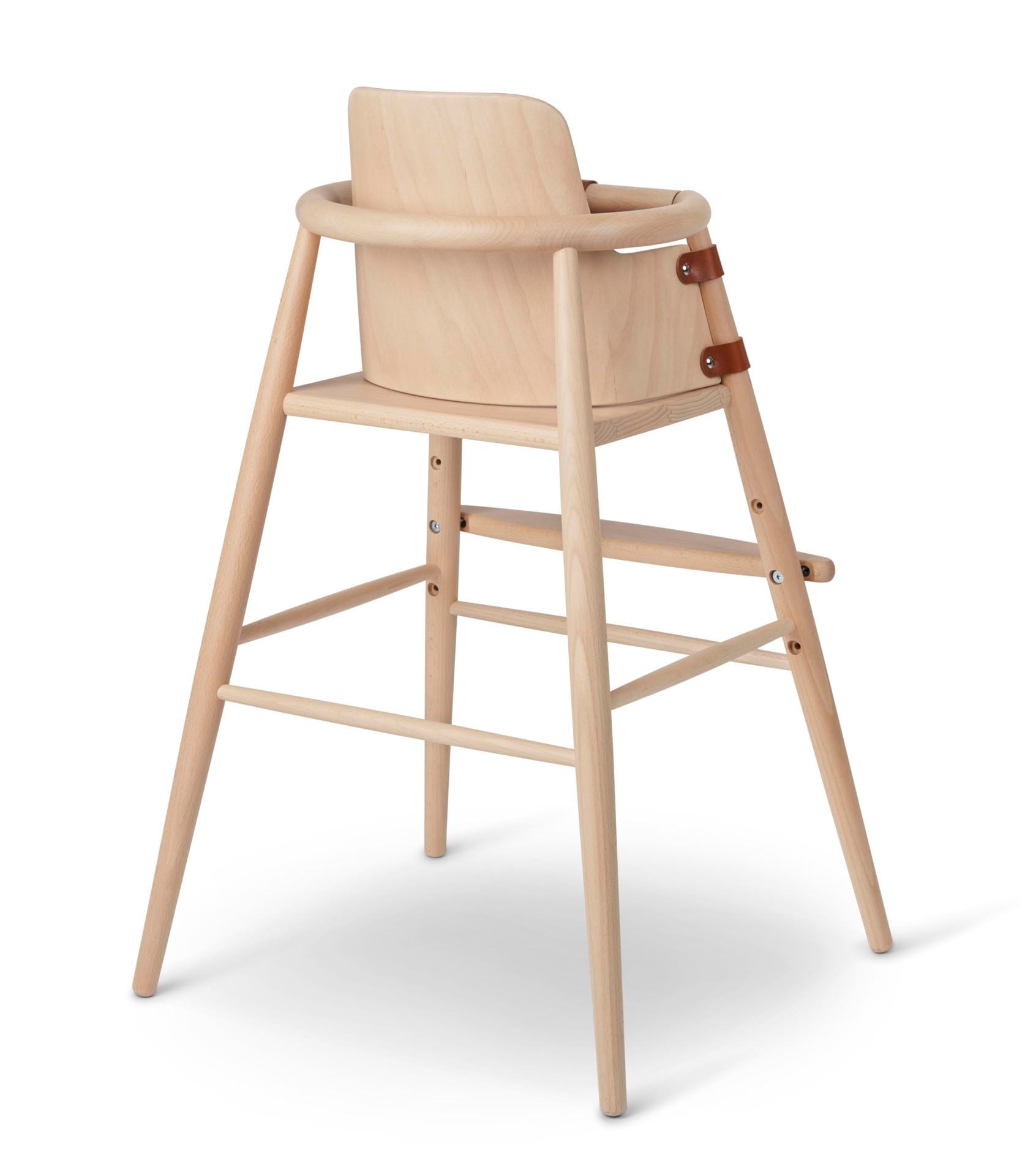 Carl Hansen ND54 syöttötuoli, lakattu pyökki/nahka - Image 7