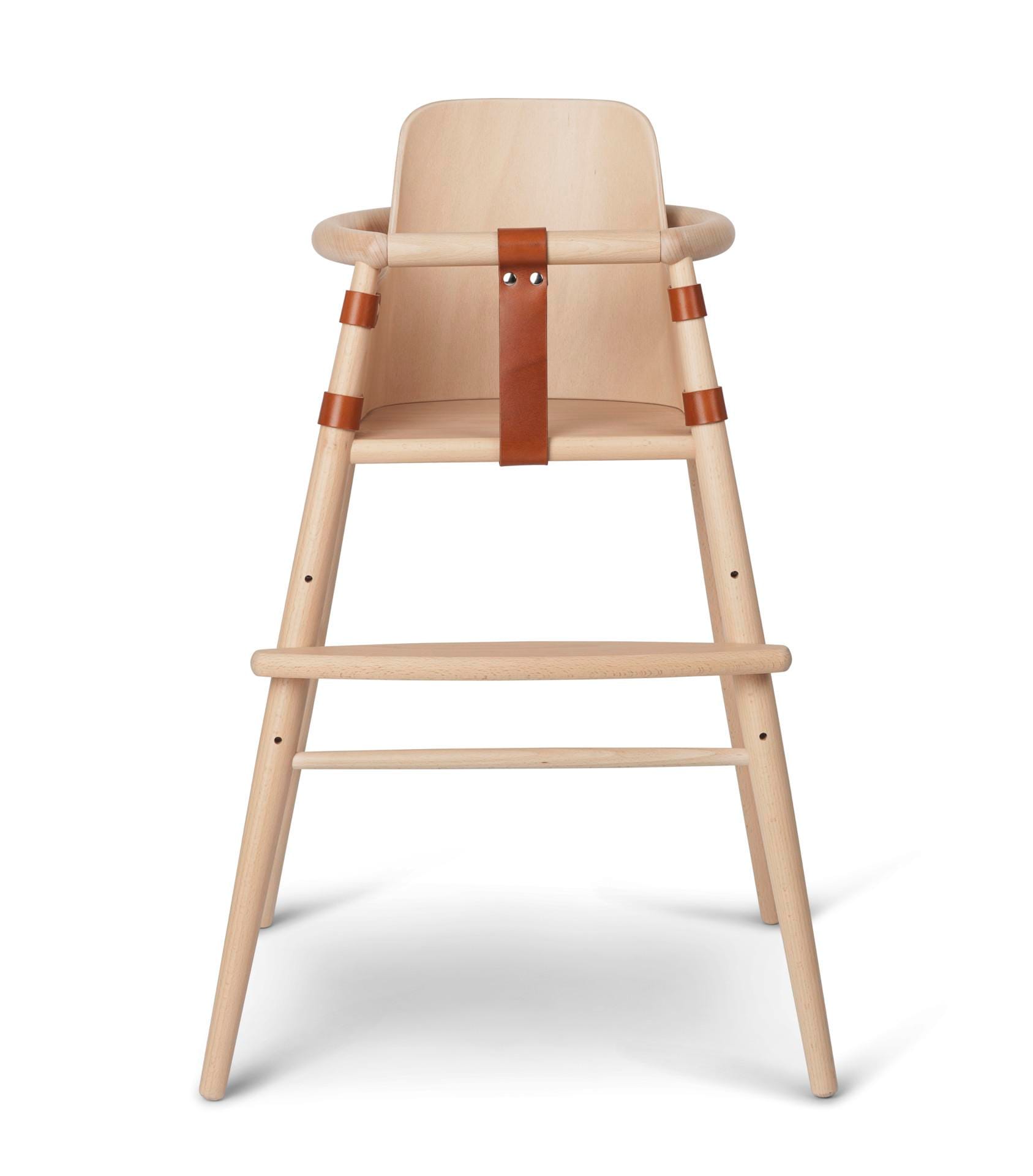 Carl Hansen ND54 syöttötuoli, lakattu pyökki/nahka - Image 6