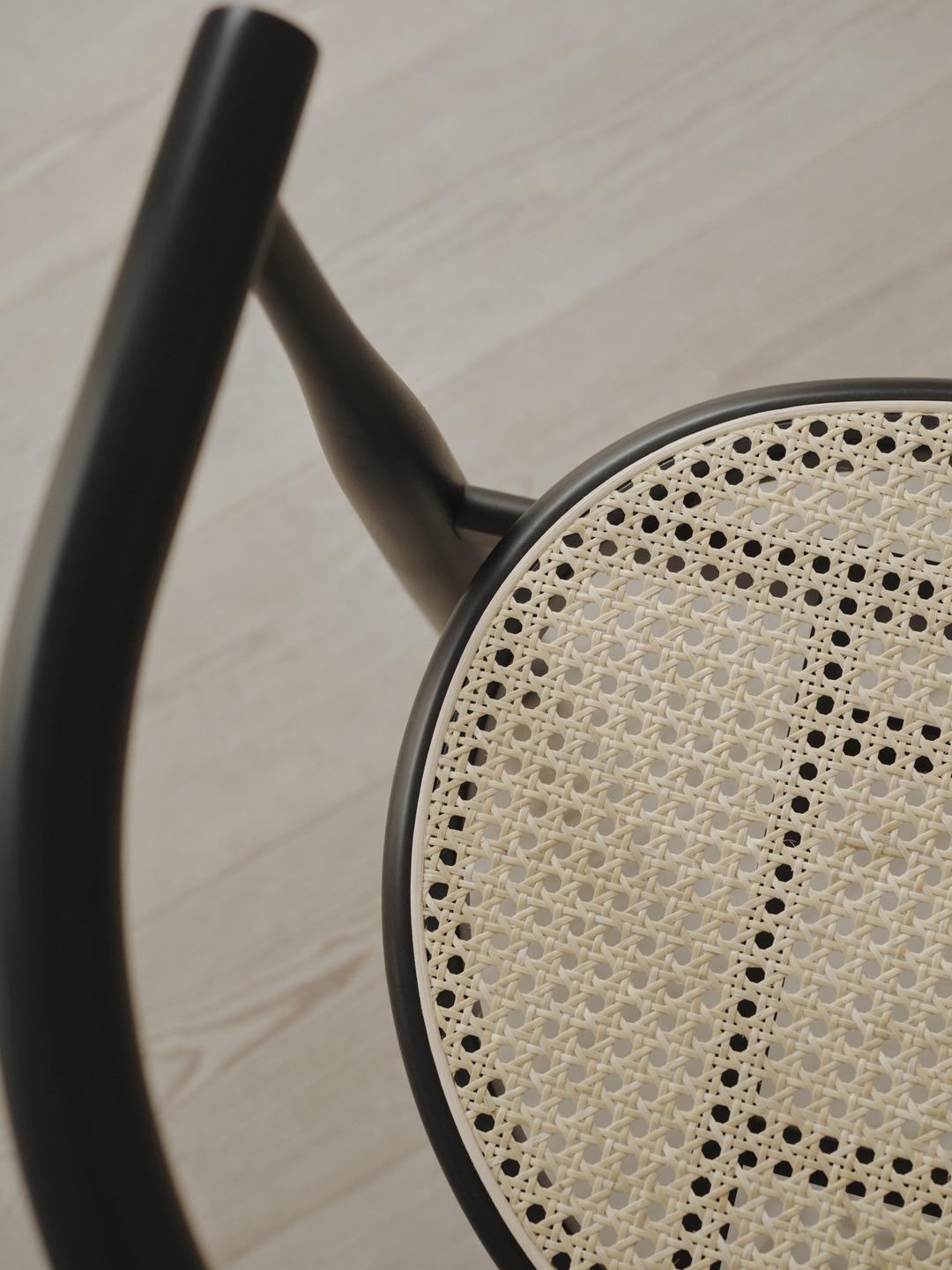 New Works BUKOWSKI chair, rattan seat - Image 6