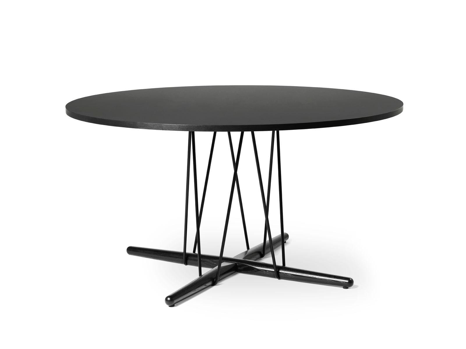 Carl Hansen E020 EMBRACE -pöytä, Ø139cm, musta
