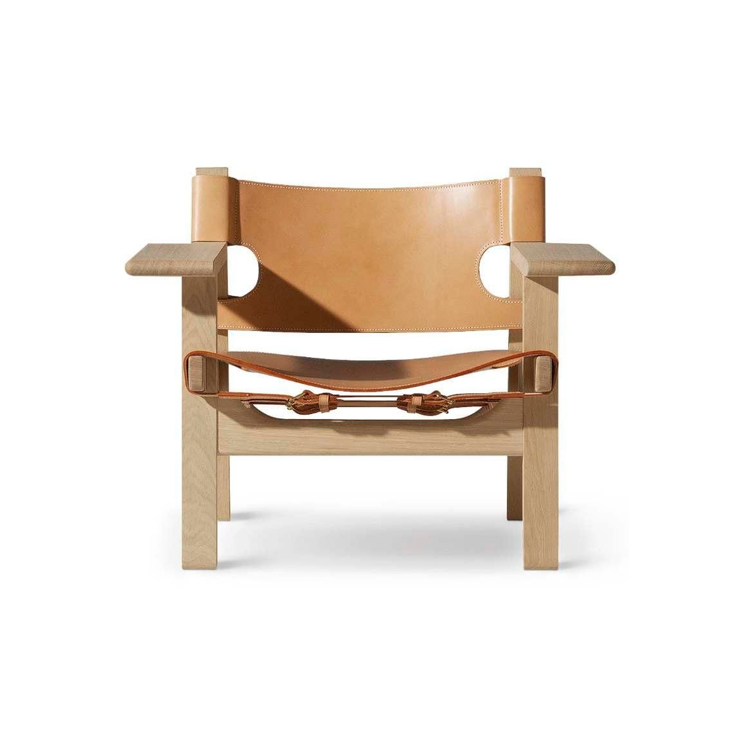 Fredericia THE SPANISH CHAIR, oiled oak/natural leather