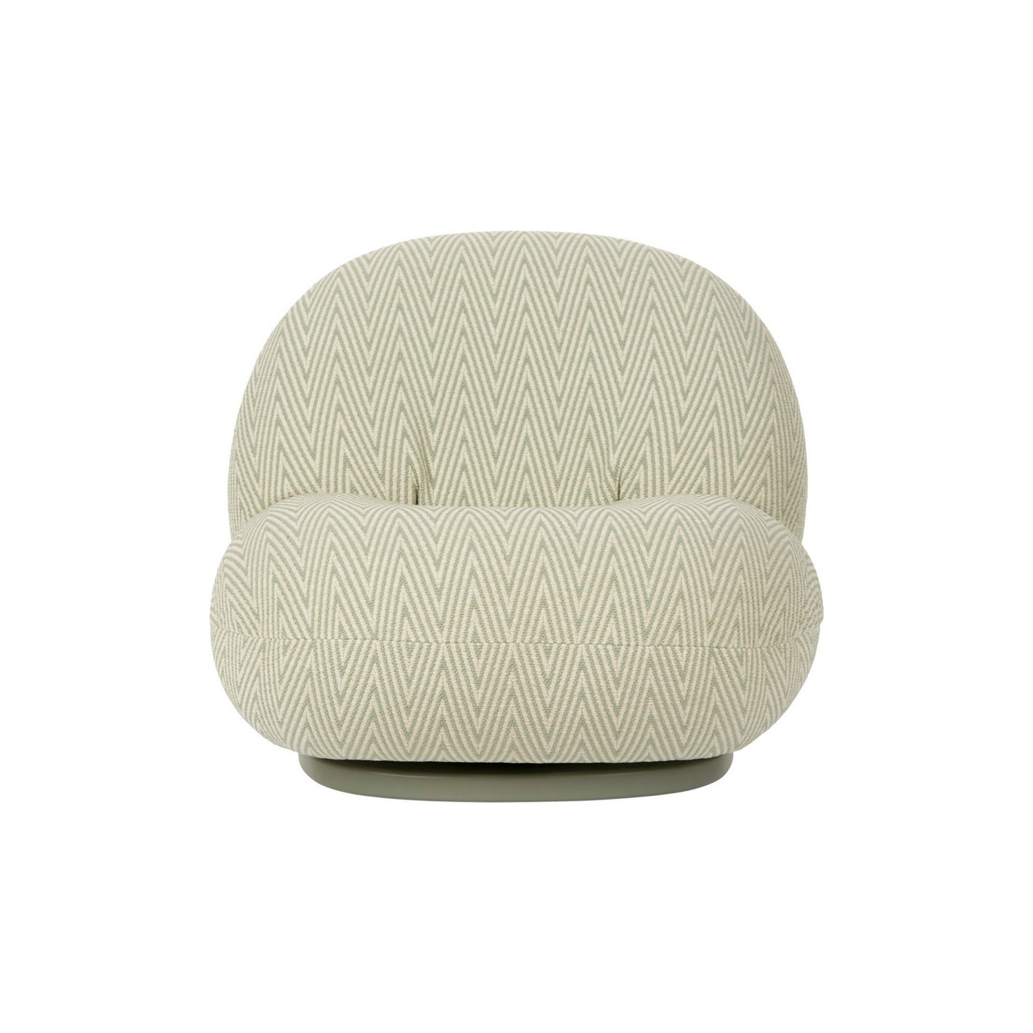 GUBI PACHA lounge chair, swivel base, outdoor