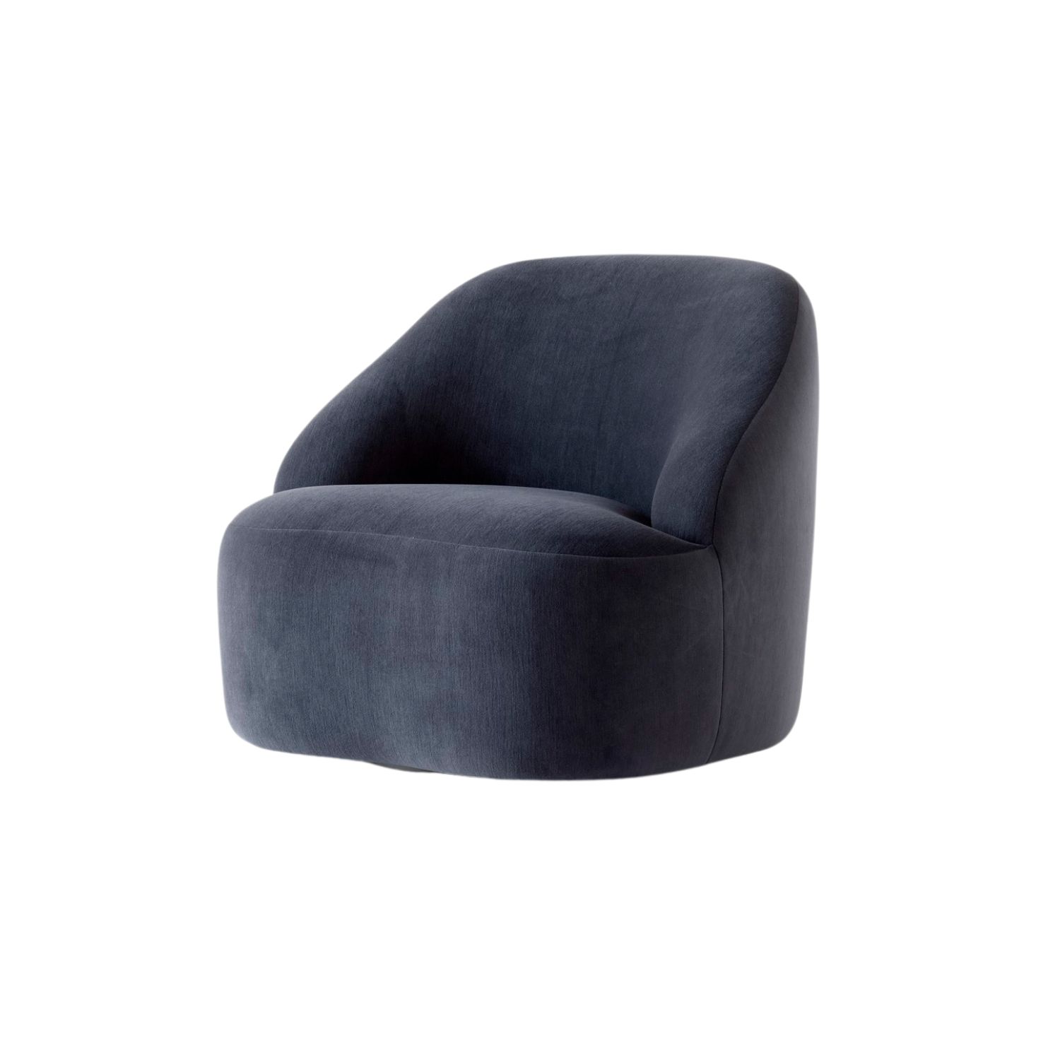&Tradition MARGAS L2 lounge chair with swivel base